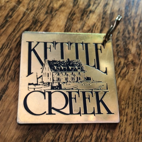Kettle Creek Key Chain ~ Vintage 1990’s - Picture 2 of 4
